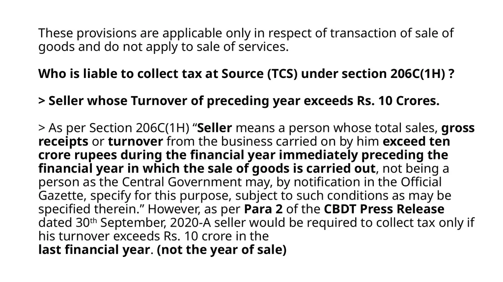 Recent changes in Tax Deducted at Source and Tax - slide 55 of 66