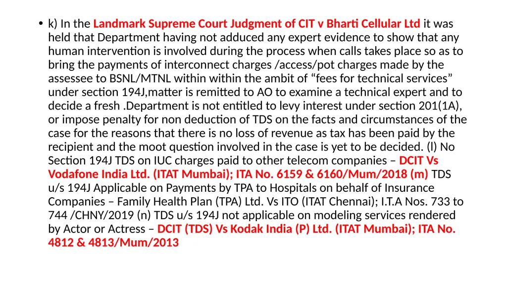 Recent changes in Tax Deducted at Source and Tax - slide 36 of 66