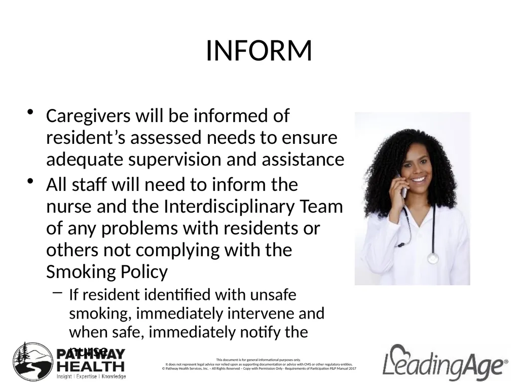 Smoking OBJECTIVES Participants will: Review the - slide 21 of 29