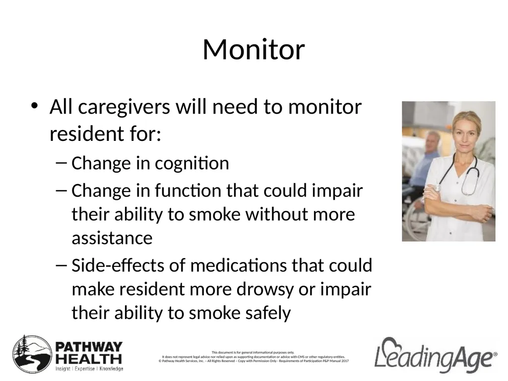 Smoking OBJECTIVES Participants will: Review the - slide 23 of 29