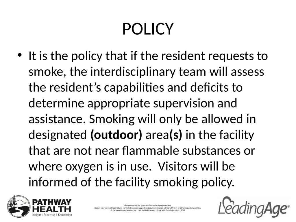 Smoking OBJECTIVES Participants will: Review the - slide 10 of 29