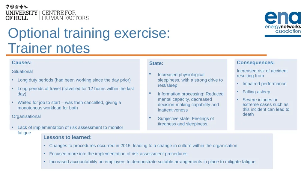 This course constitutes a series of five training - slide 15 of 18