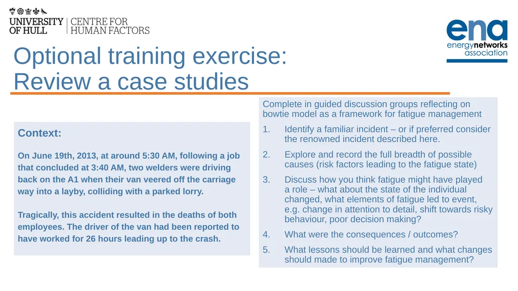 This course constitutes a series of five training - slide 14 of 18