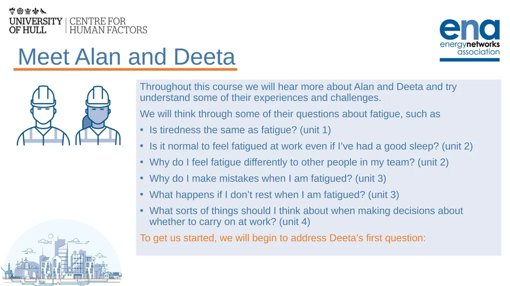 This course constitutes a series of five training - slide 10 of 18