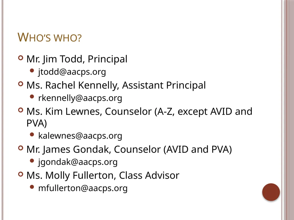 WELCOME, CLASS OF 2022! Broadneck High School - slide 2 of 10