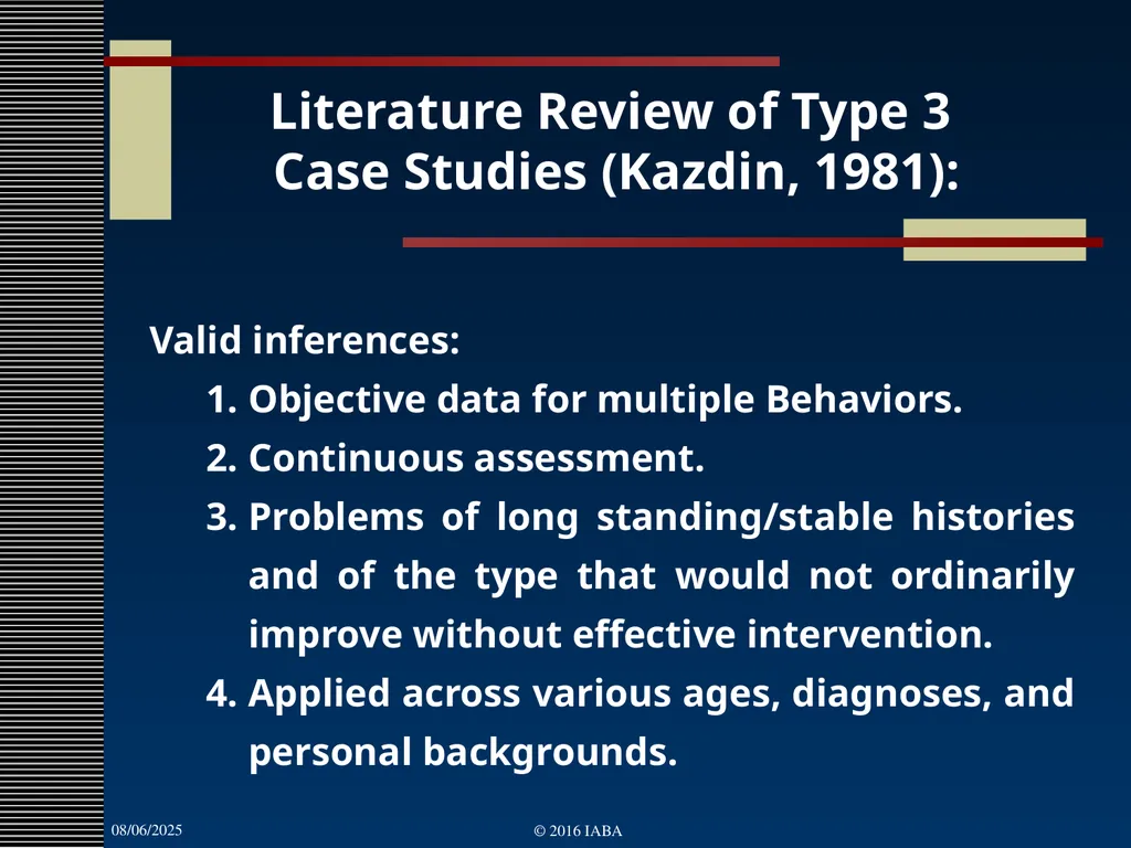 © 2016 Institute for Applied Behavior Analysis, - slide 17 of 91