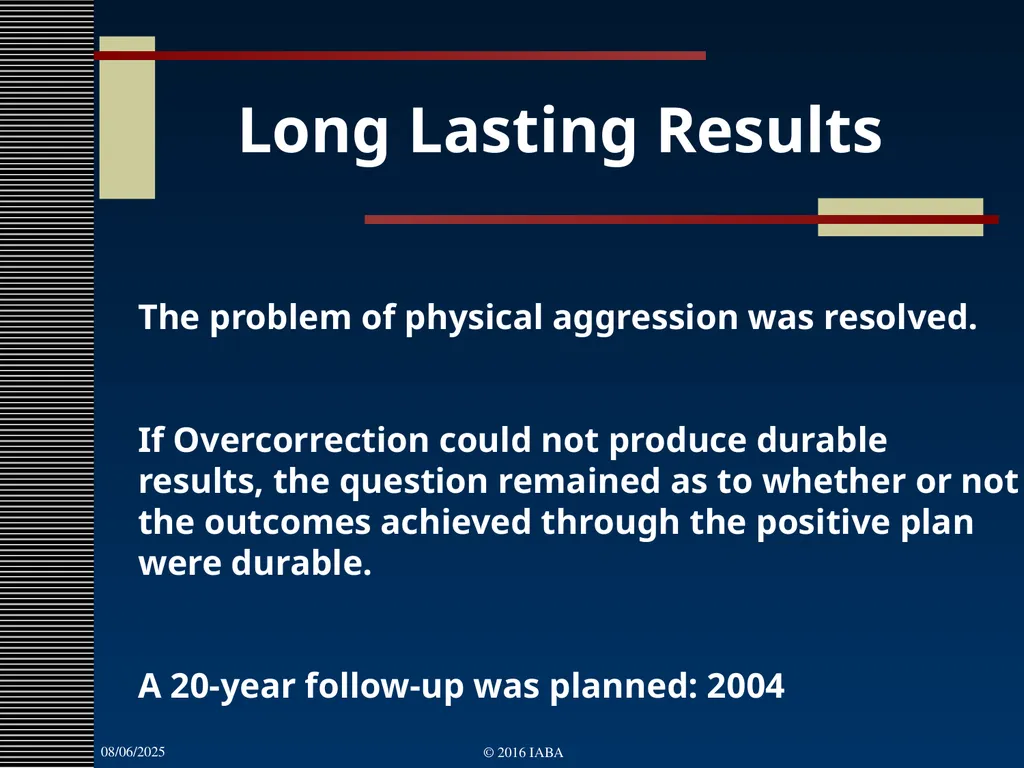 © 2016 Institute for Applied Behavior Analysis, - slide 26 of 91
