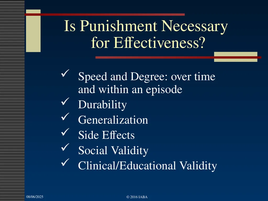 © 2016 Institute for Applied Behavior Analysis, - slide 40 of 91