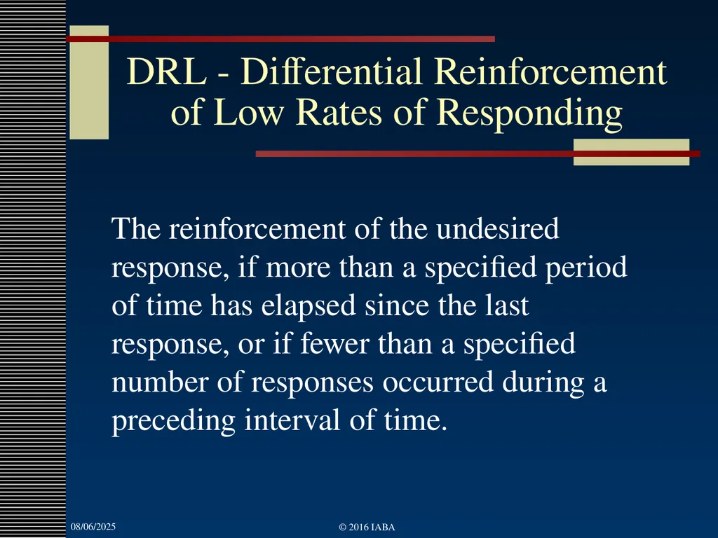 © 2016 Institute for Applied Behavior Analysis, - slide 78 of 91