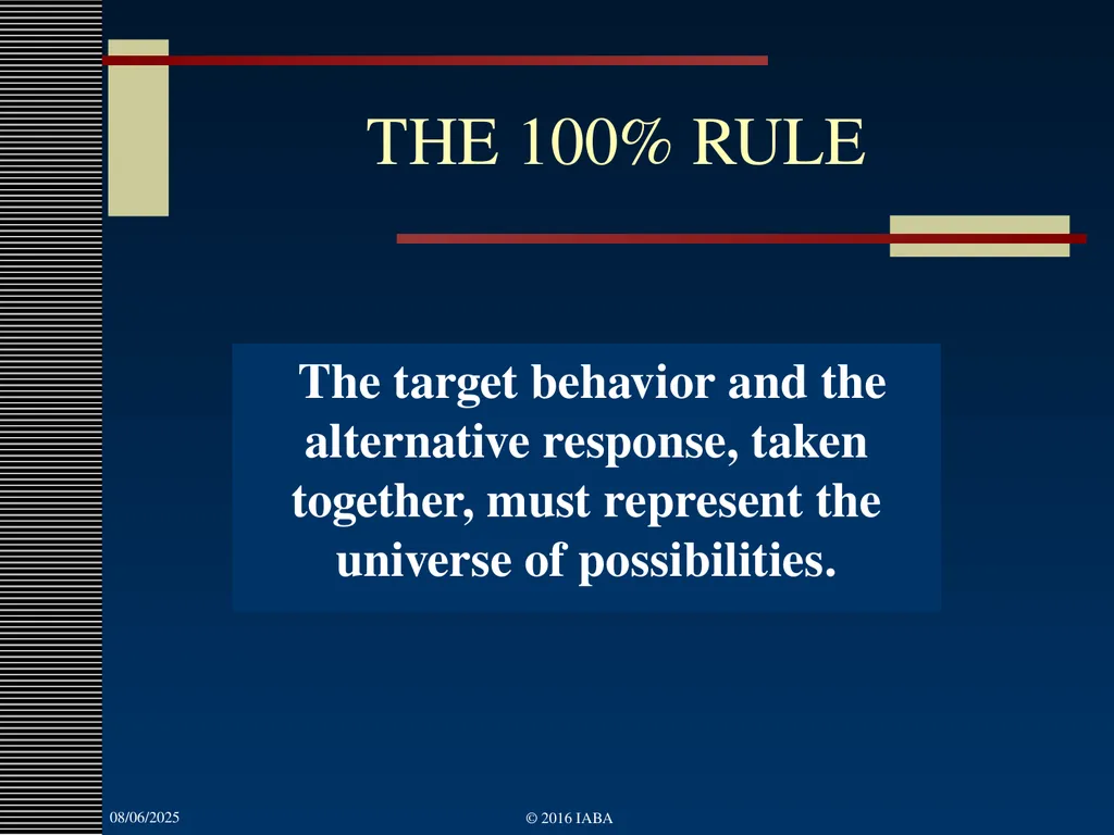 © 2016 Institute for Applied Behavior Analysis, - slide 87 of 91