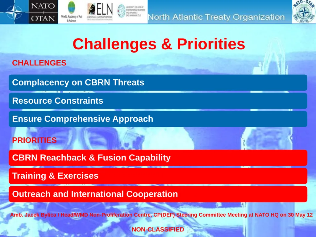 “International Conference on Nuclear Threats and - slide 25 of 26