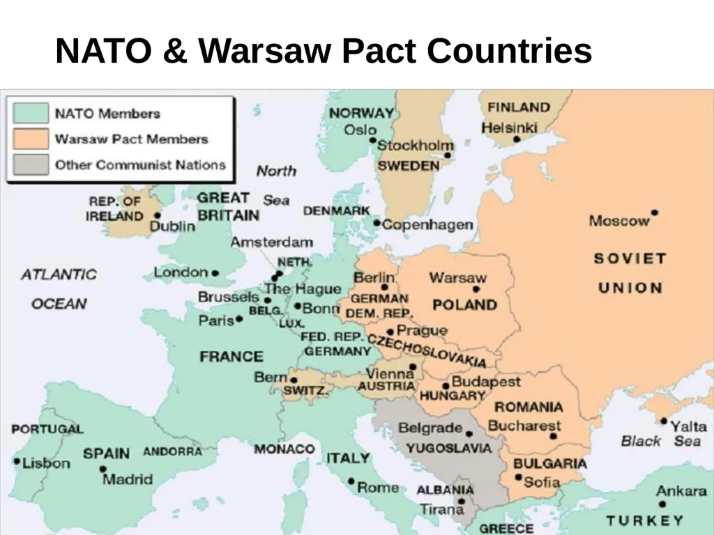 NATO & Warsaw Pact, Arms Race & Military - slide 5 of 11