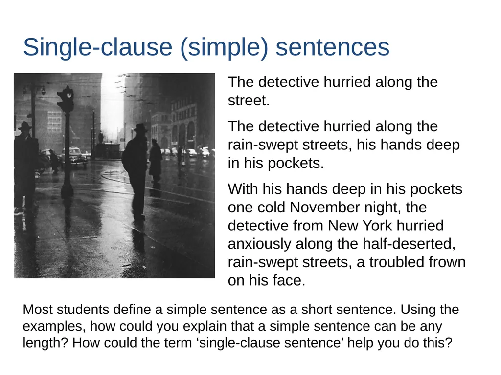 GRAMMAR FOR WRITING ACROSS THE CURRICULUM: - slide 18 of 29