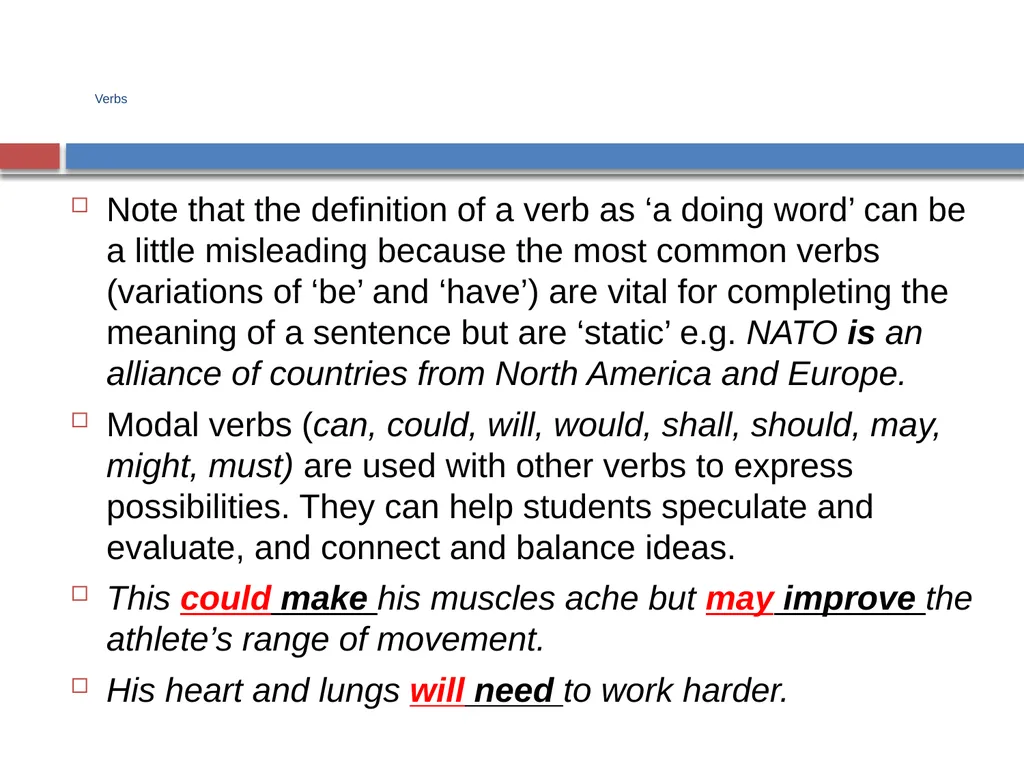 GRAMMAR FOR WRITING ACROSS THE CURRICULUM: - slide 15 of 29