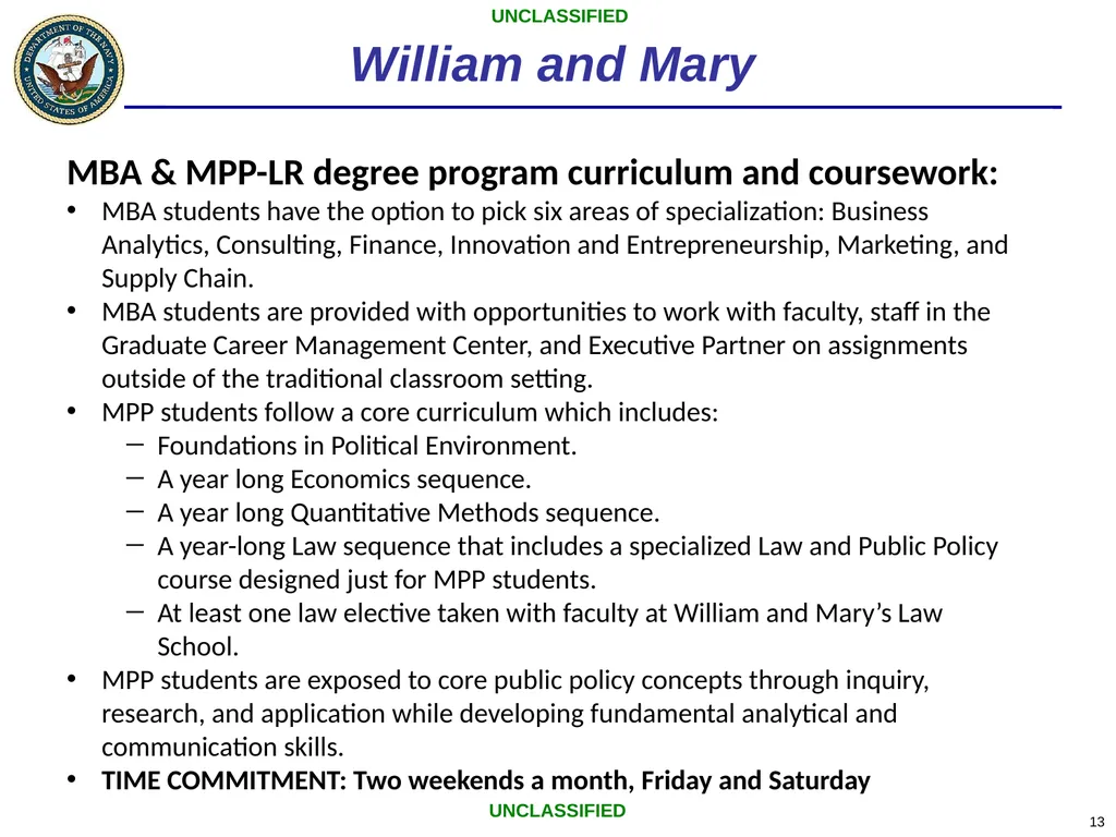 Low-residency Graduate Education Program Office of - slide 13 of 26