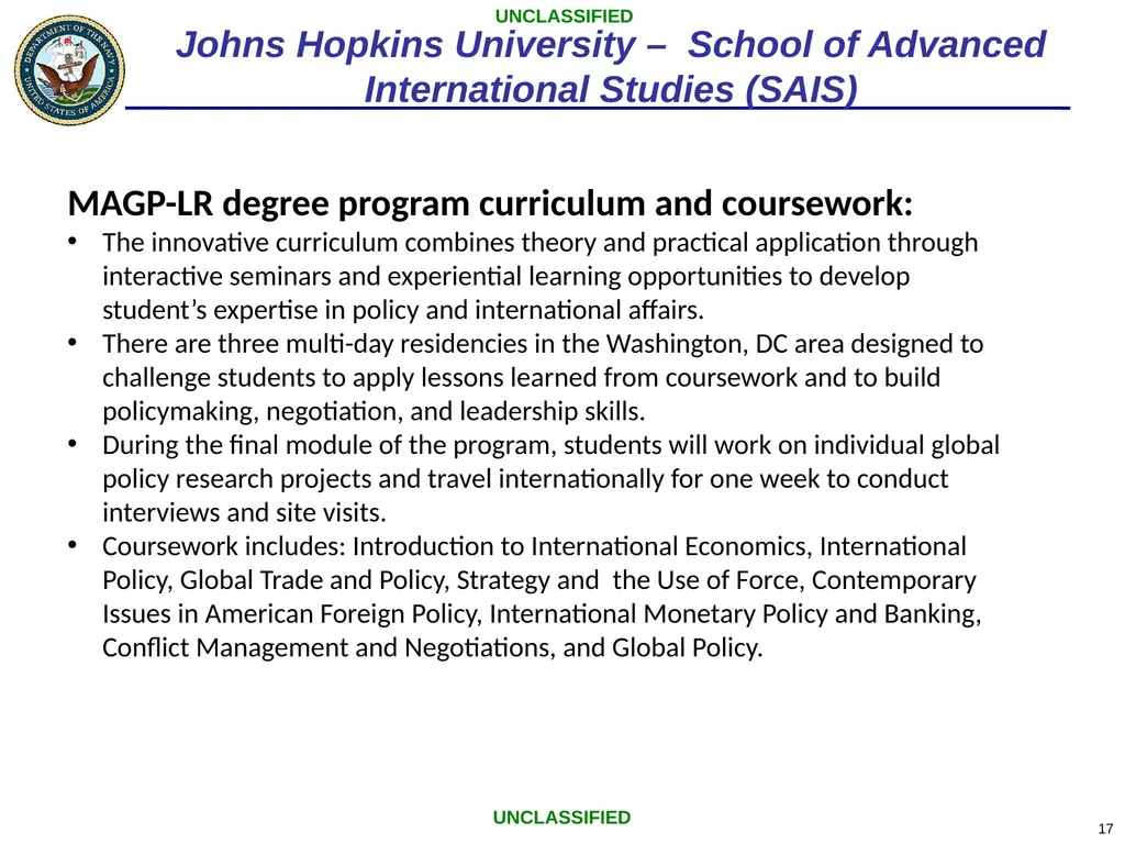 Low-residency Graduate Education Program Office of - slide 17 of 26