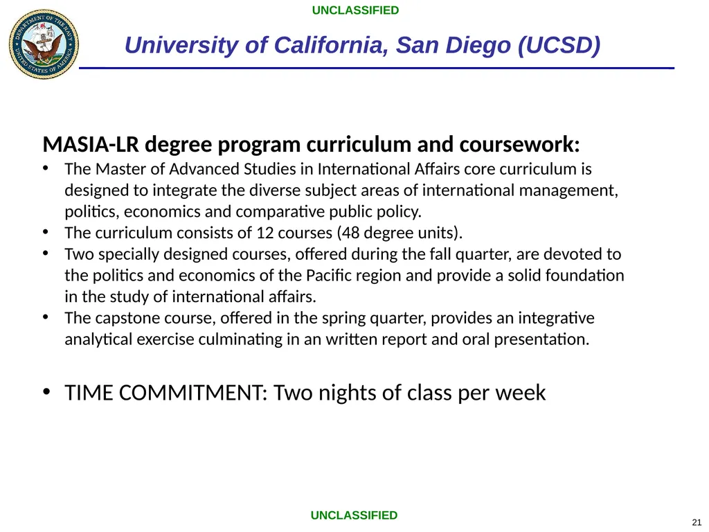 Low-residency Graduate Education Program Office of - slide 21 of 26