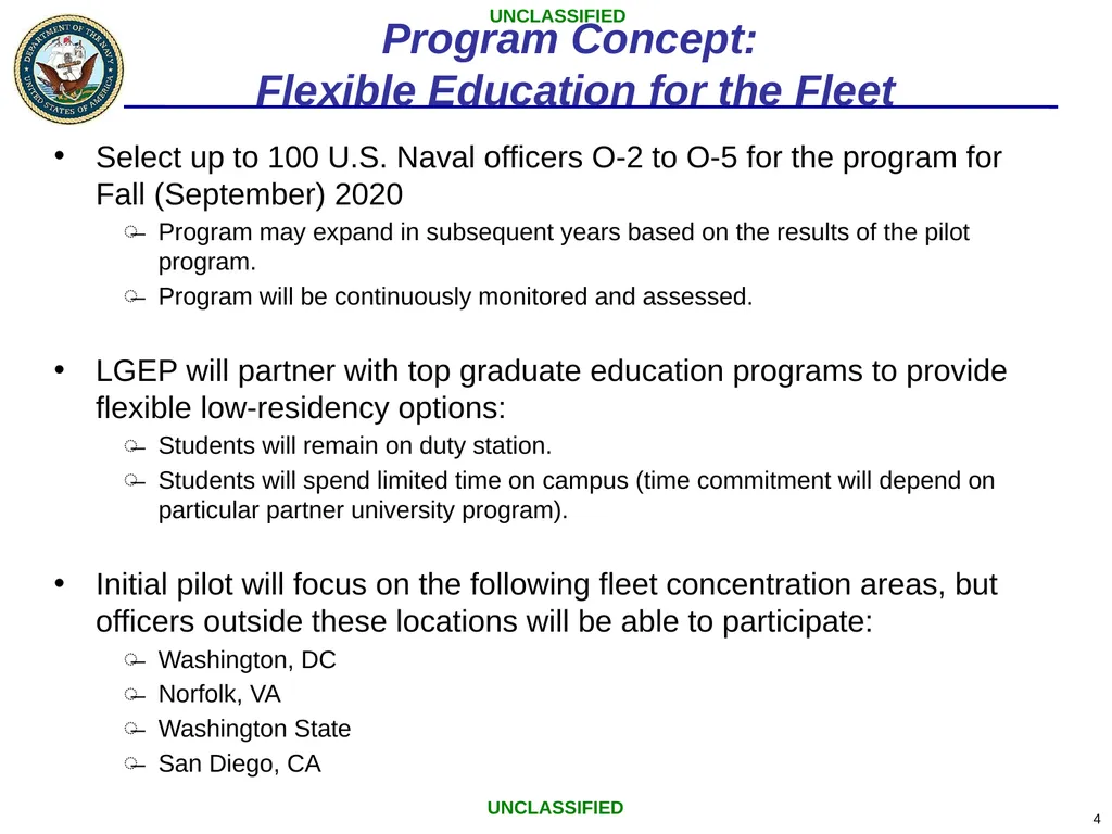 Low-residency Graduate Education Program Office of - slide 4 of 26