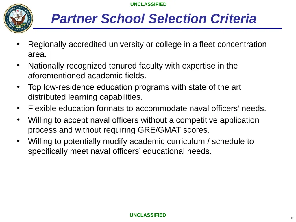 Low-residency Graduate Education Program Office of - slide 6 of 26