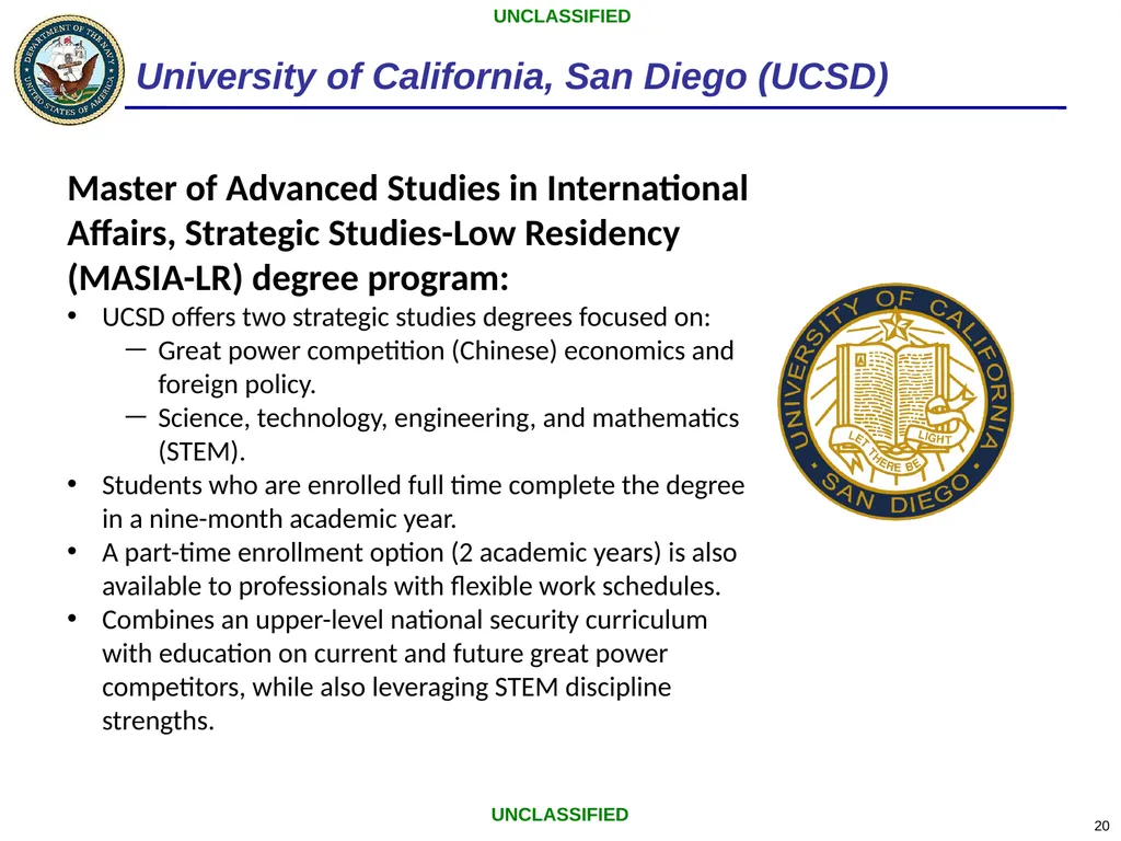 Low-residency Graduate Education Program Office of - slide 20 of 26