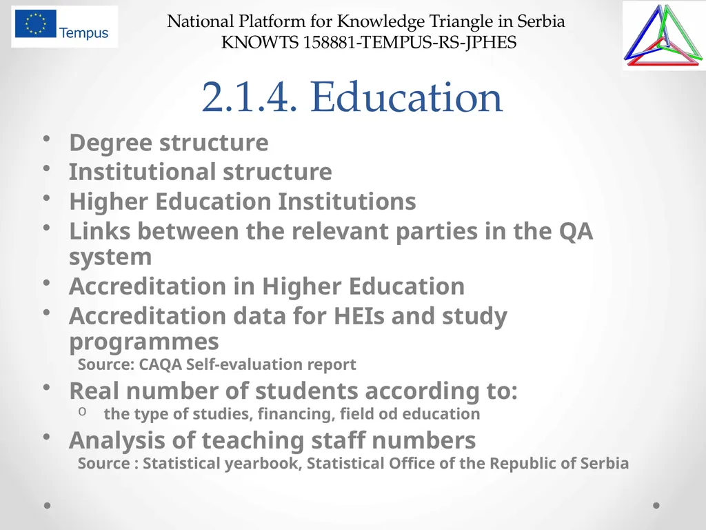 National Platform for Knowledge Triangle in Serbia - slide 12 of 36