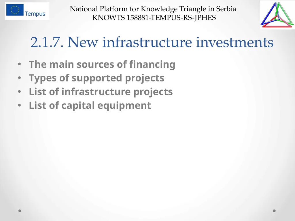 National Platform for Knowledge Triangle in Serbia - slide 15 of 36