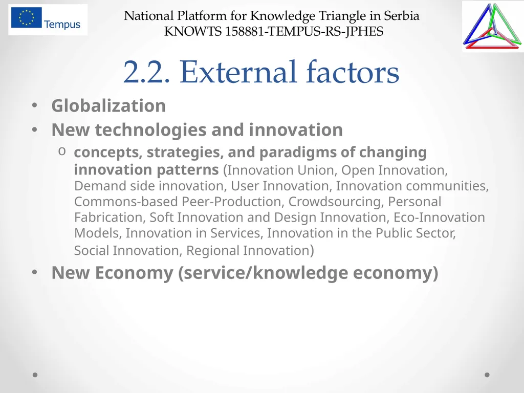 National Platform for Knowledge Triangle in Serbia - slide 17 of 36