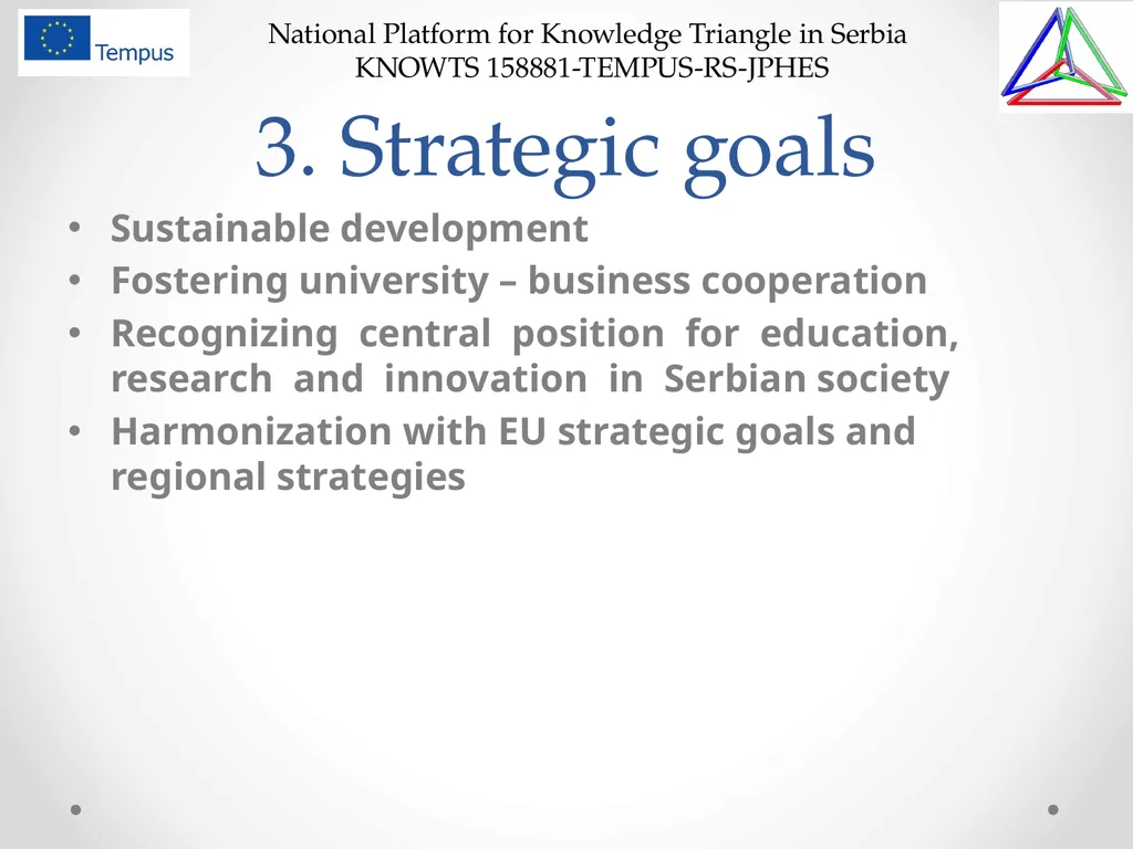 National Platform for Knowledge Triangle in Serbia - slide 18 of 36