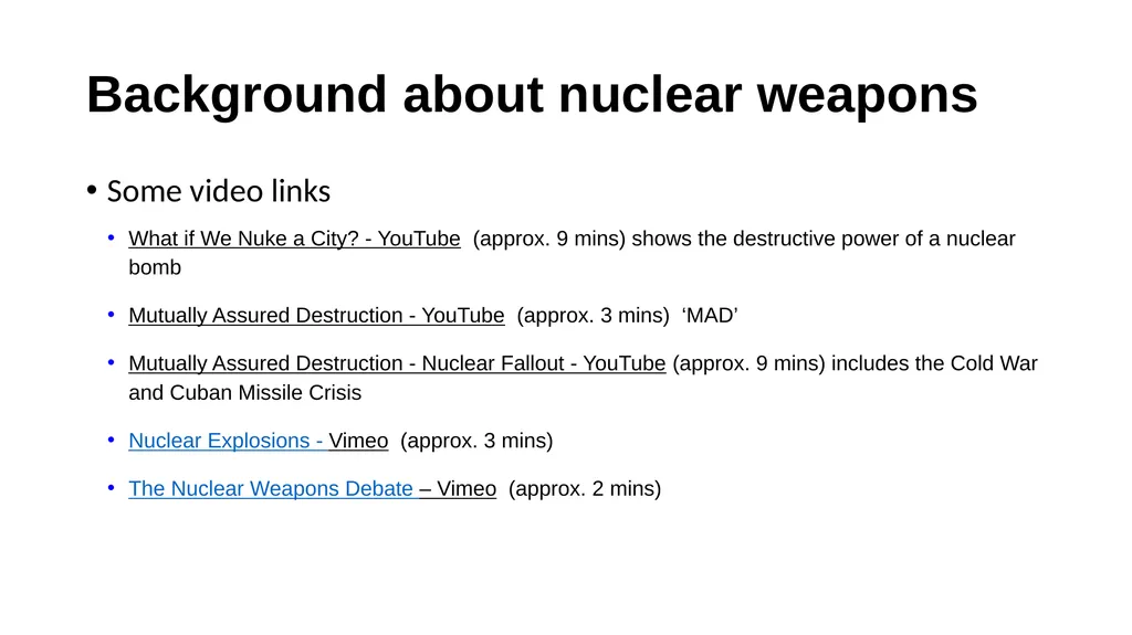 Nuclear Deterrence and Israel’s Nuclear Weapons - slide 2 of 9