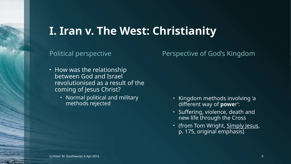 God v. The State Whose Laws Decide Future Peace or - slide 9 of 40