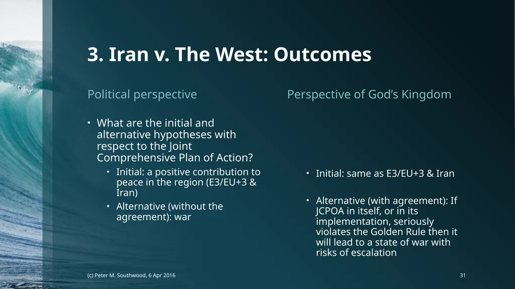 God v. The State Whose Laws Decide Future Peace or - slide 31 of 40