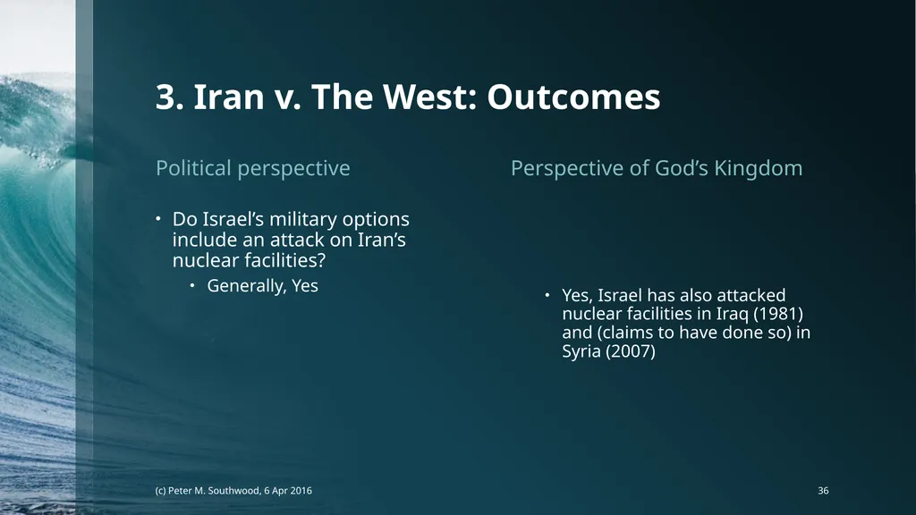 God v. The State Whose Laws Decide Future Peace or - slide 36 of 40