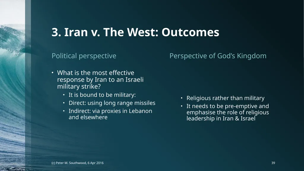 God v. The State Whose Laws Decide Future Peace or - slide 39 of 40
