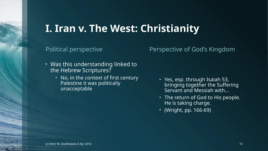 God v. The State Whose Laws Decide Future Peace or - slide 10 of 40