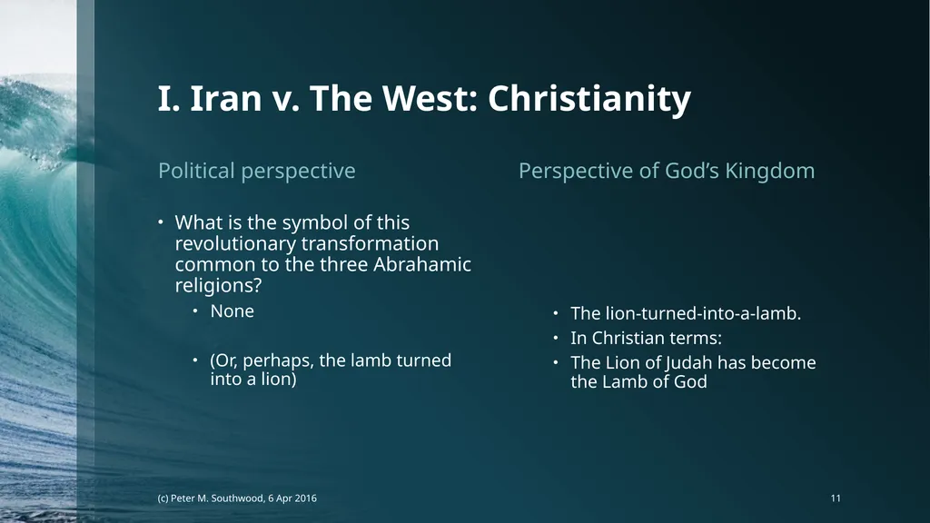 God v. The State Whose Laws Decide Future Peace or - slide 11 of 40