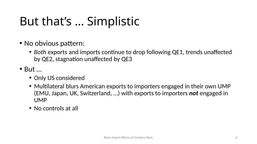 Currency Wars? Unconventional Monetary Policy Does - slide 6 of 20