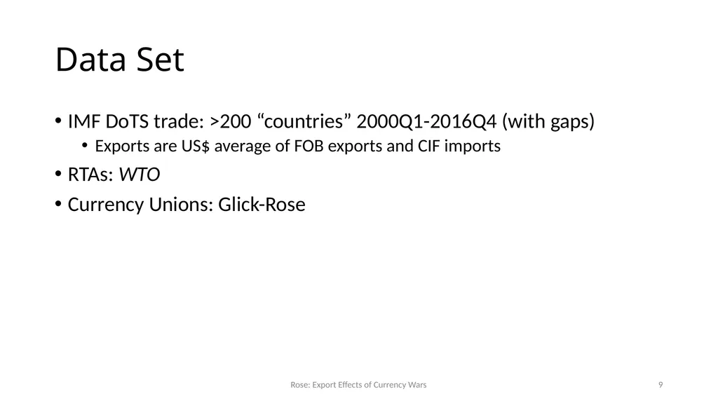 Currency Wars? Unconventional Monetary Policy Does - slide 9 of 20
