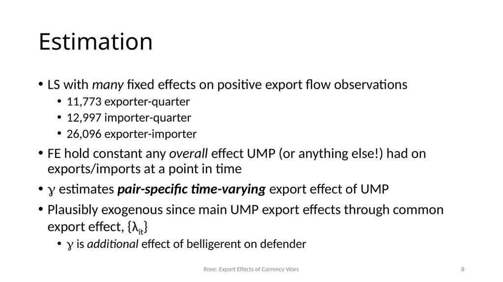 Currency Wars? Unconventional Monetary Policy Does - slide 8 of 20
