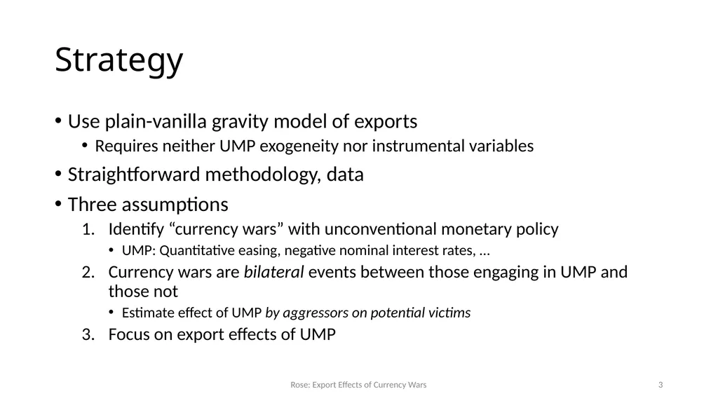 Currency Wars? Unconventional Monetary Policy Does - slide 3 of 20