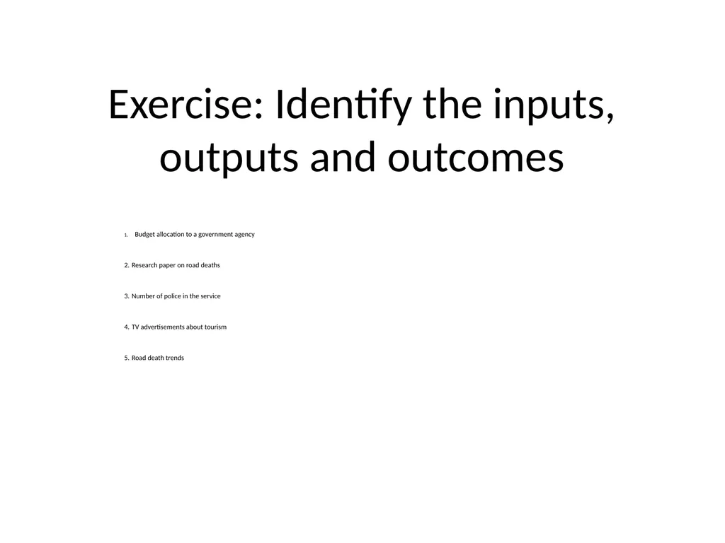 Engaging with ‘good’ public policy – concepts and - slide 6 of 12