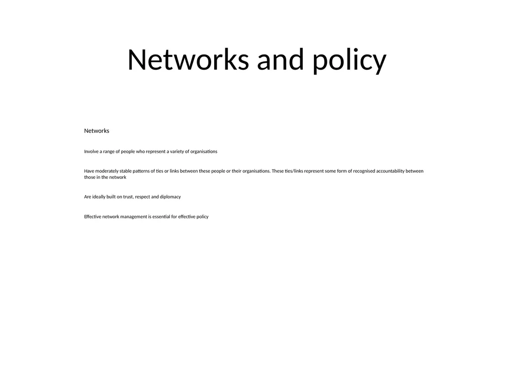 Engaging with ‘good’ public policy – concepts and - slide 9 of 12