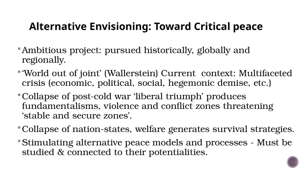 CRITICAL PEACE IN THE ERA OF DIGITAL PUBLIC SPHERE - slide 4 of 17