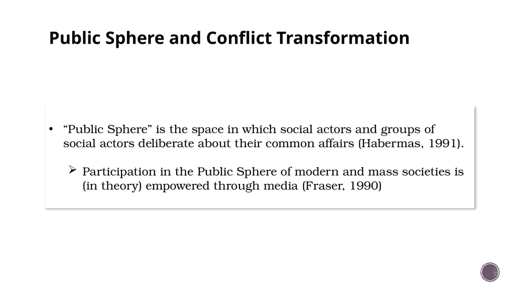 CRITICAL PEACE IN THE ERA OF DIGITAL PUBLIC SPHERE - slide 11 of 17