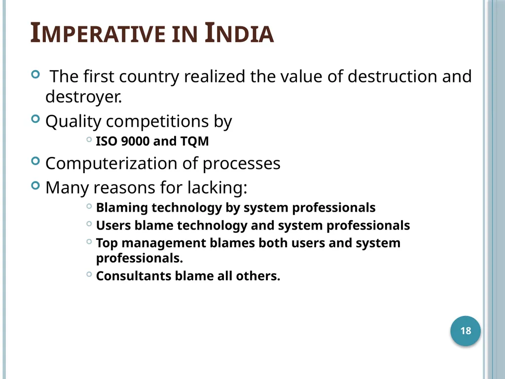 Business Process Reengineering Business Process - slide 18 of 22