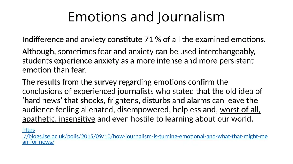 Can “Breaking News” be Trusted?: The Linguistic - slide 20 of 29
