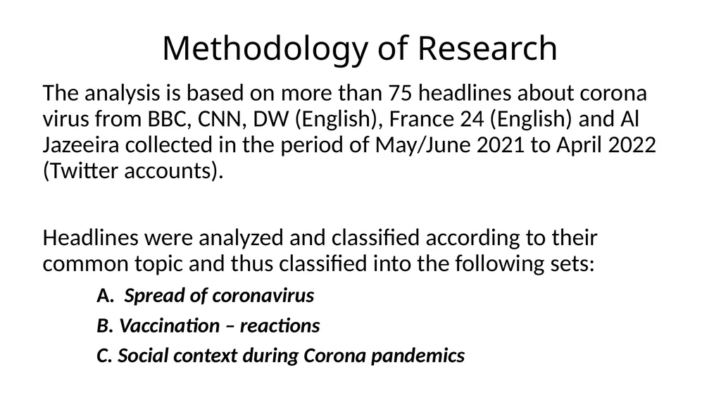 Can “Breaking News” be Trusted?: The Linguistic - slide 7 of 29