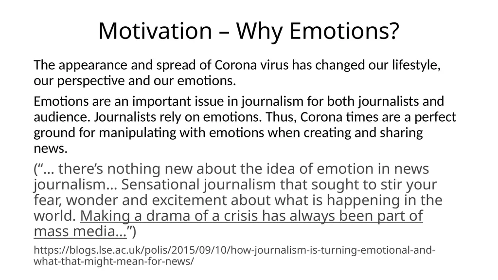 Can “Breaking News” be Trusted?: The Linguistic - slide 3 of 29
