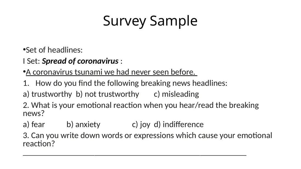 Can “Breaking News” be Trusted?: The Linguistic - slide 11 of 29