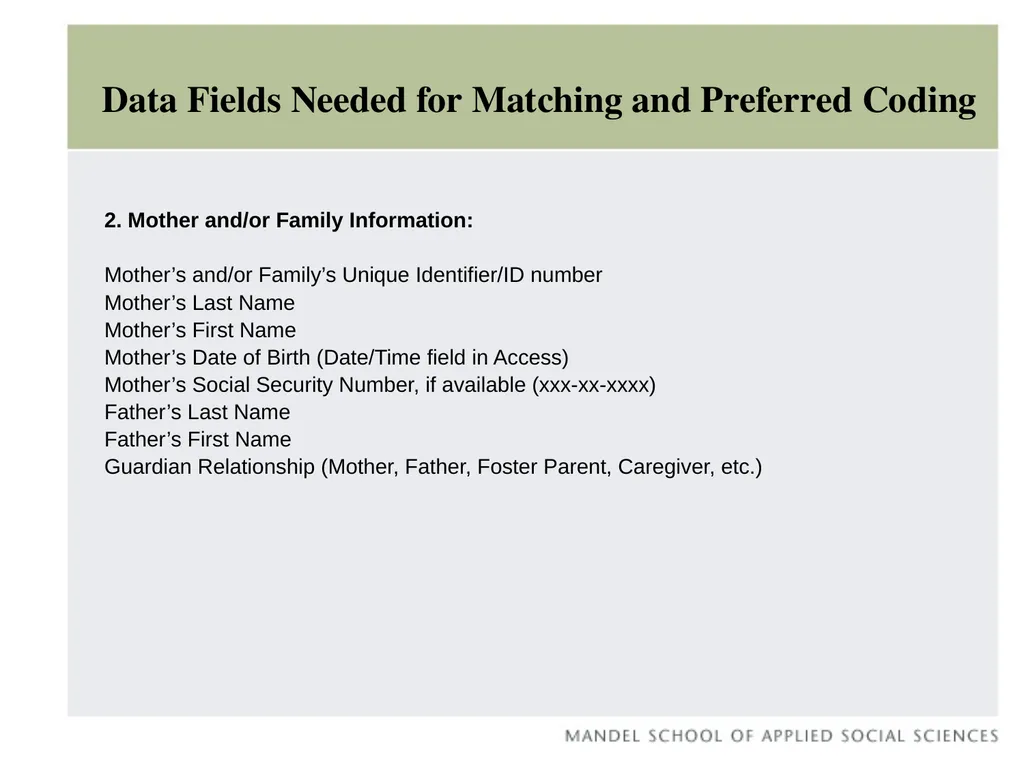 Early Childhood Integrated Data System Claudia - slide 10 of 29