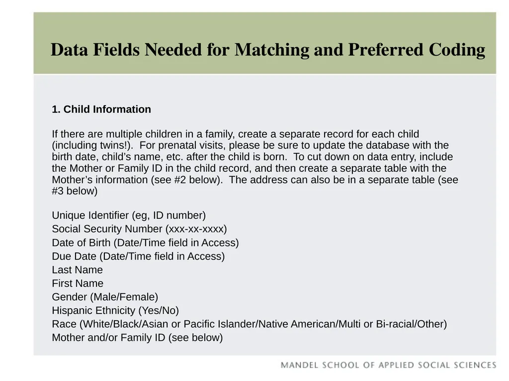 Early Childhood Integrated Data System Claudia - slide 9 of 29